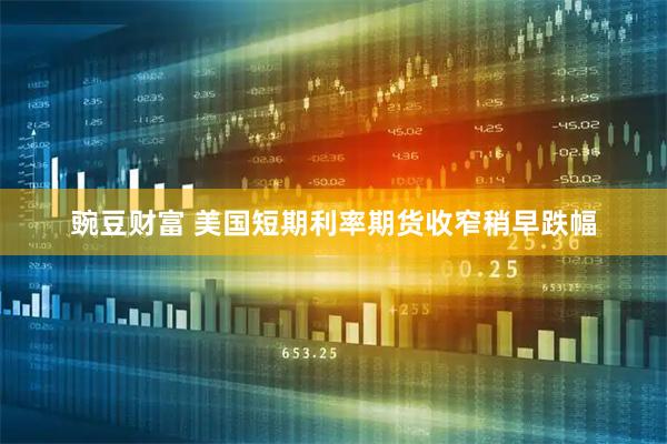 豌豆财富 美国短期利率期货收窄稍早跌幅
